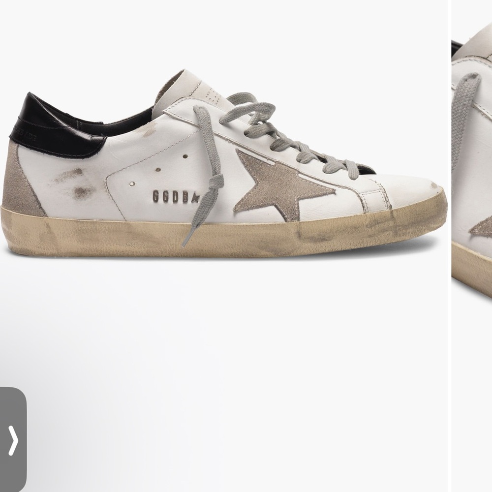 Golden Goose white/ice/black men’s sneakers